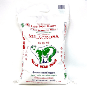 Polar Bear Brand Thai Jasmine Rice 8KG - Brandco Direct Inc
