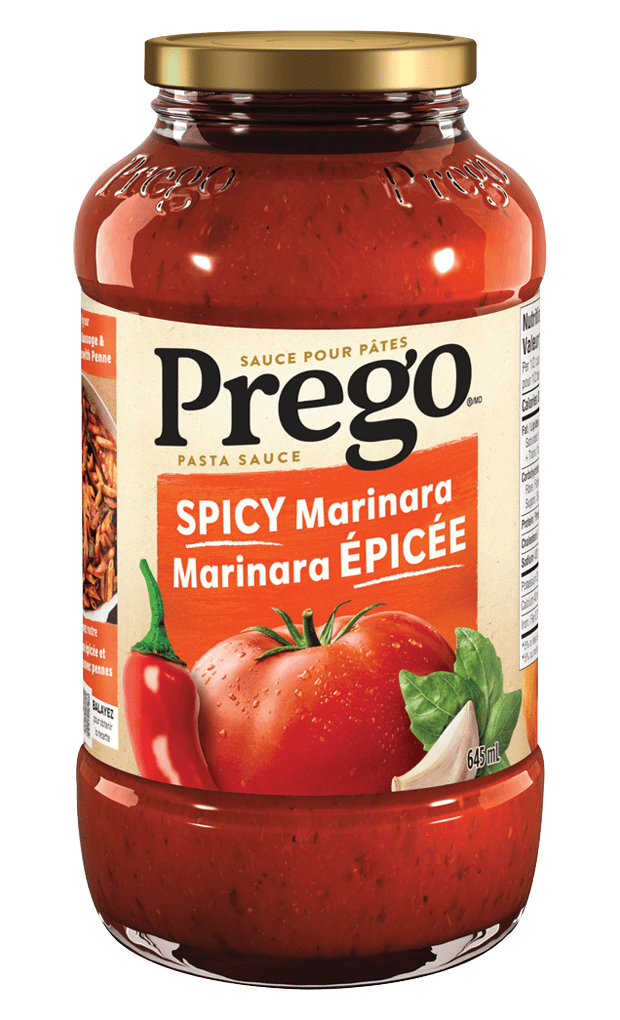 Prego Pasta Sauce Spicy Marinara (645ml) - Brandco Direct Inc