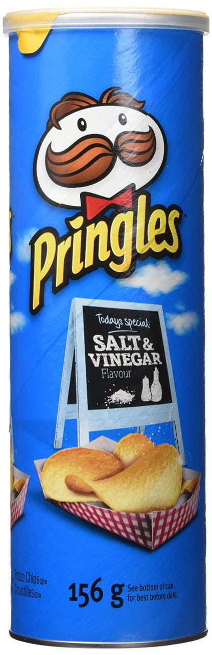 Pringles Chips Salt & Vinegar (156g) - Brandco Direct Inc