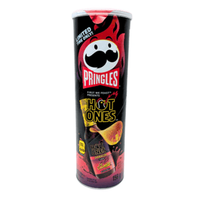 Pringles Hot Ones Barbacoa (156g) - Brandco Direct Inc