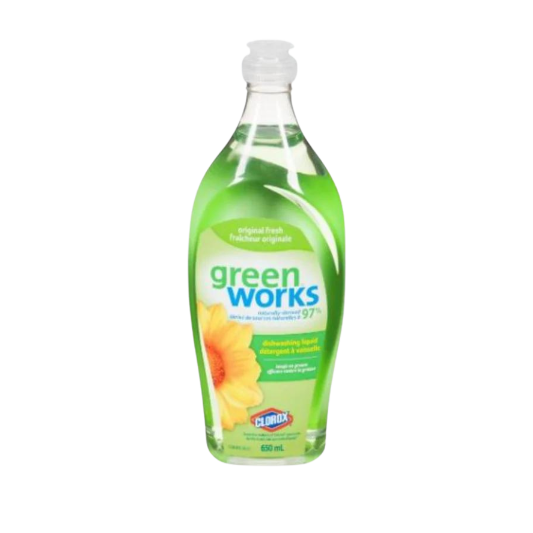 Greenworks Natural Dish Liquid (650ml)