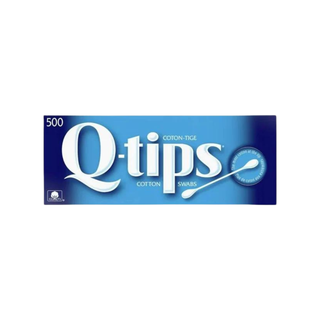 Q-Tips Cotton Swabs 100% Cotton (500ct)