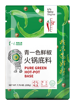 De Zhuang Pure Green Hot Pot Base 52° (220g)