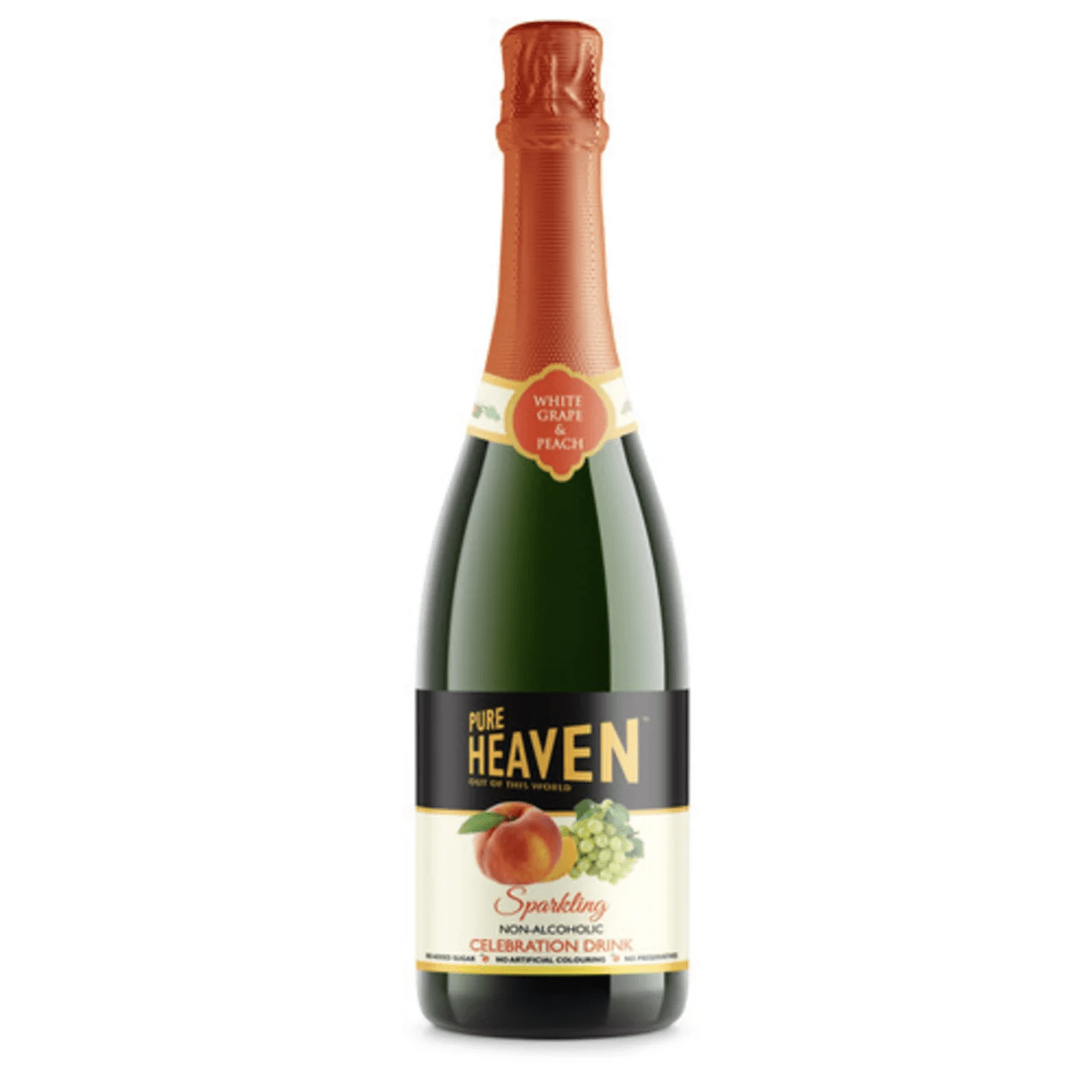 Pure Heaven Non Alcoholic Wine Peach 750 ml - Brandco Direct Inc