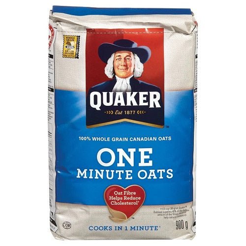 Quaker One Minute Oats (900g) - Brandco Direct Inc