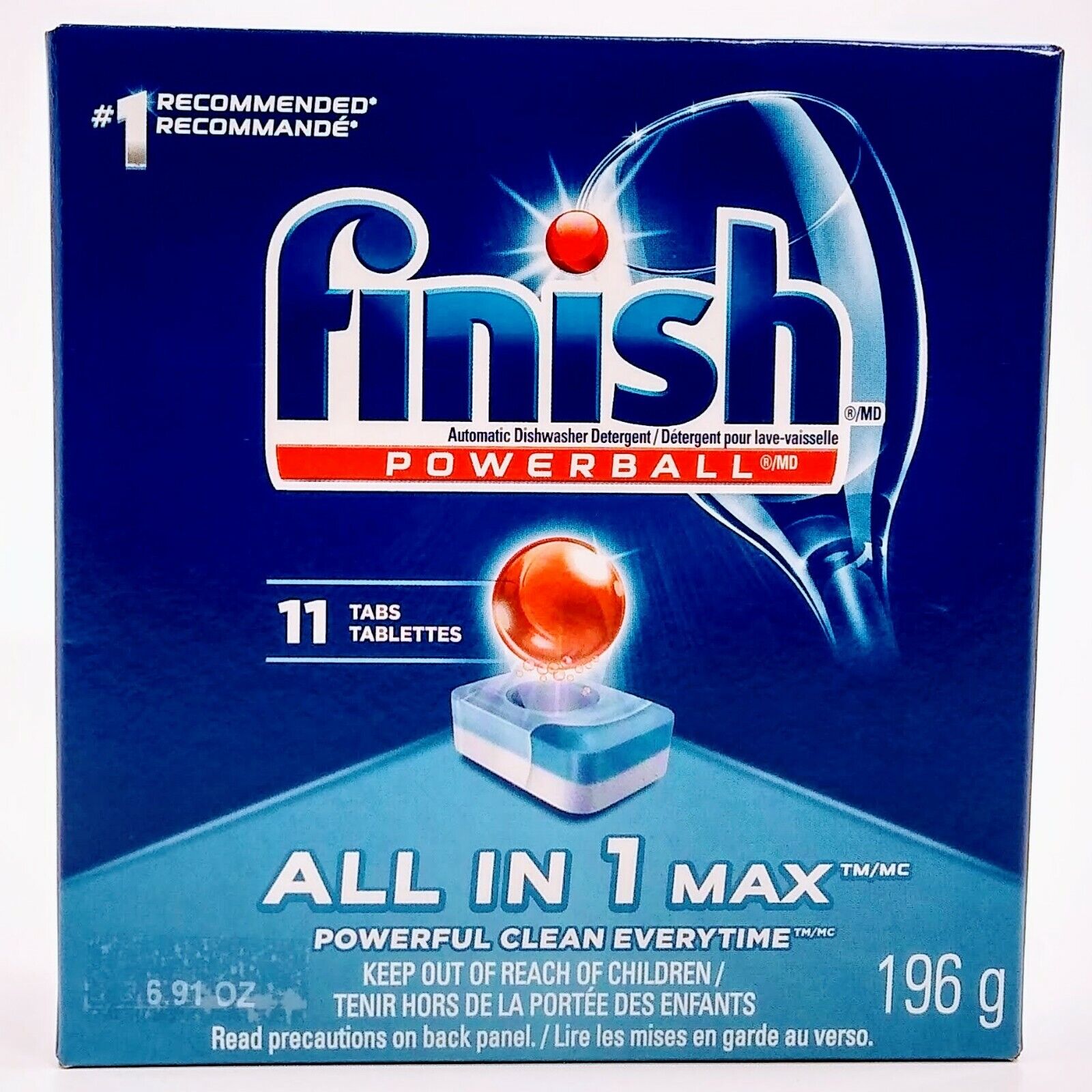 Finish All In 1 Max (11ct) - Brandco Direct Inc