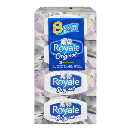 Royale FT 8Pack 2Ply 100Sheets (8x100s) - Brandco Direct Inc