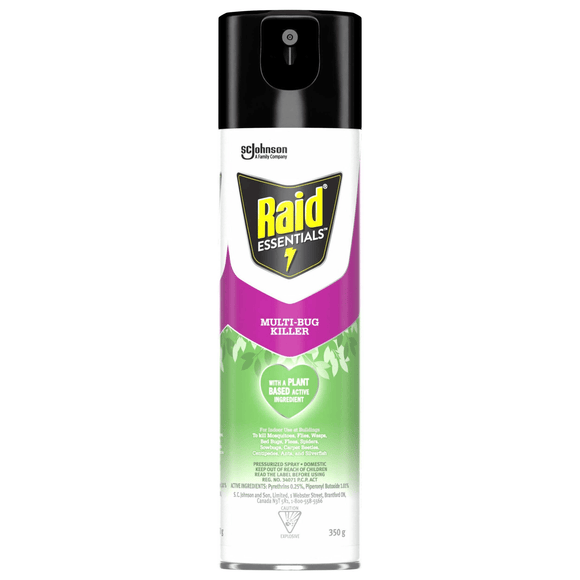 Raid Essentials Multi - bug Killer (350g) - Brandco Direct Inc