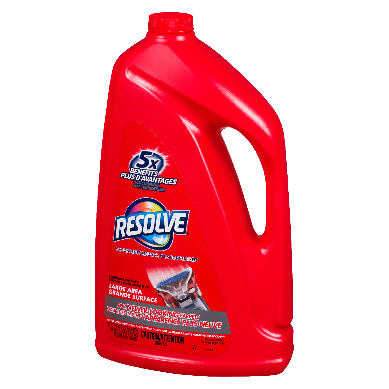 Resolve Large Area Carpet Cleaner 3X Dirt Remover (1.77L) - Brandco Direct Inc