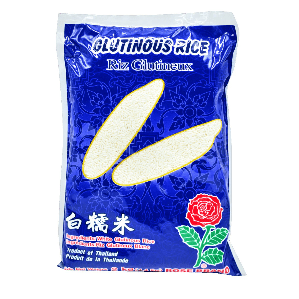 Rose Brand White Glutinous Rice (2kg) - Brandco Direct Inc