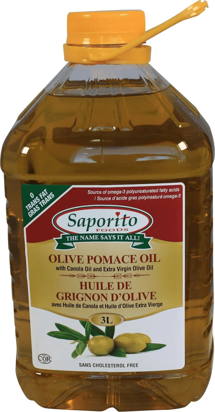 Saporito Olive Pomace Oil (3L) - Brandco Direct Inc