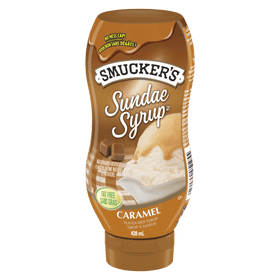 Smuckers Caramel Syrup Sundae (428ml) - Brandco Direct Inc