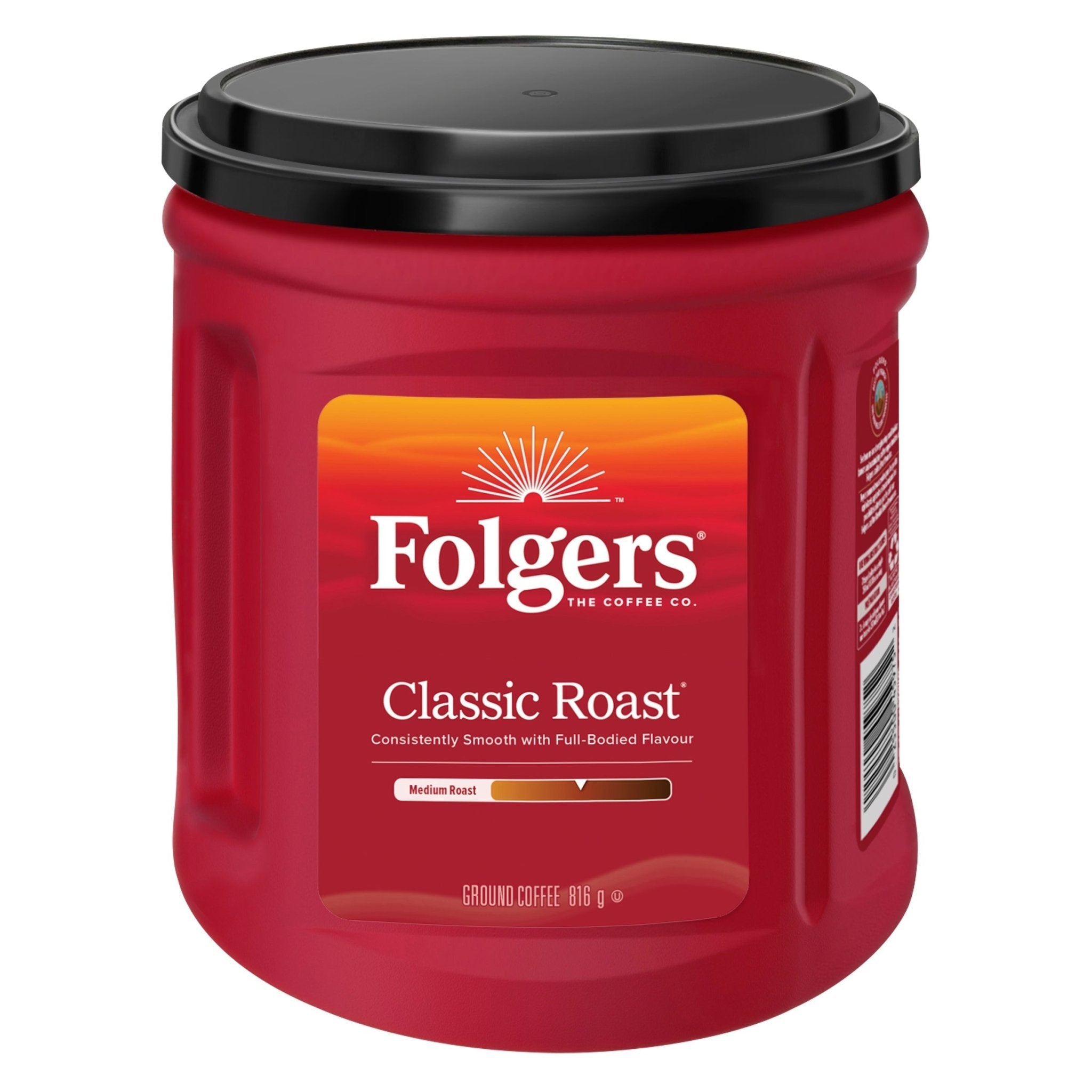 Folgers Classic Medium Roast Coffee (816g) - Brandco Direct Inc