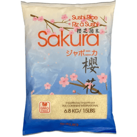 Sakura Calrose Rice 15Lb - Brandco Direct Inc