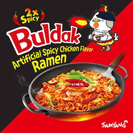 SamYang Buldak Hot Chicken 2x Spicy Ramen (5x140g) - Brandco Direct Inc