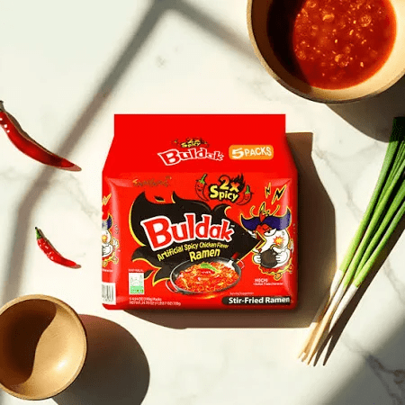 SamYang Buldak Hot Chicken 2x Spicy Ramen (5x140g) - Brandco Direct Inc