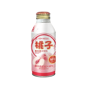 Jiu Ri Fruit Beverage Peach 375g - Brandco Direct Inc