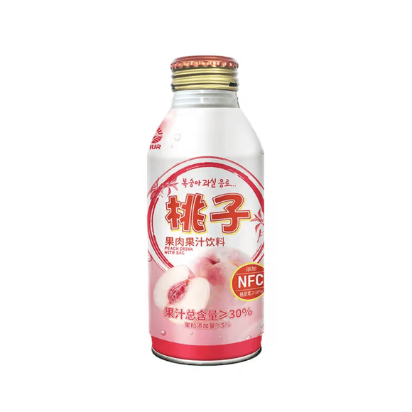 Jiu Ri Fruit Beverage Peach 375g - Brandco Direct Inc