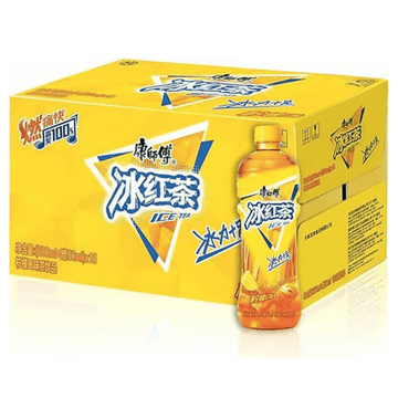 Kang Shi Fu Ice Black Tea Lemon Flavor Drink (500ml) - 15 Bottles - Brandco Direct Inc