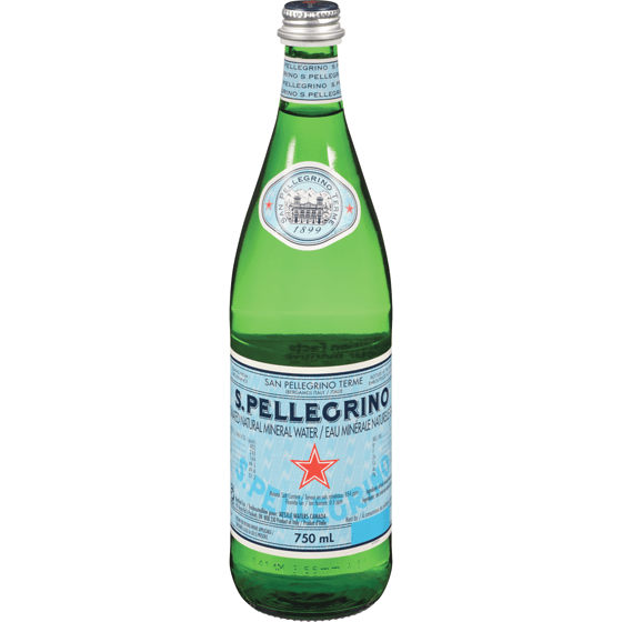 San Pellegrino Carbonated Mineral Water(750ml) - Brandco Direct Inc