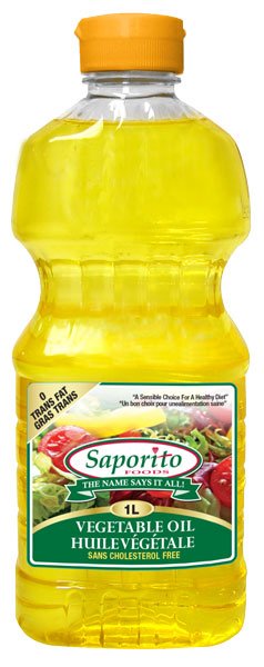 Saporito Vegetable Oil (1L) - Brandco Direct Inc