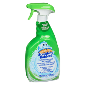 Scrubbing Bubble bathroom Cleaner Mildew Stain Remover With Bleach(946ml) - Brandco Direct Inc
