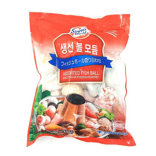 Sirens World Assorted Fish Ball 500g *2 Pack - Brandco Direct Inc