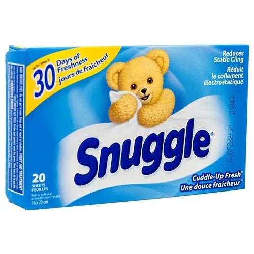 Snuggle Fabric Softener Sheets Cuddle Up 20Use (20ct) - Brandco Direct Inc