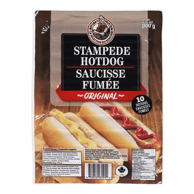 Butchers Selection Stampede Hot Dogs 900g - Brandco Direct Inc