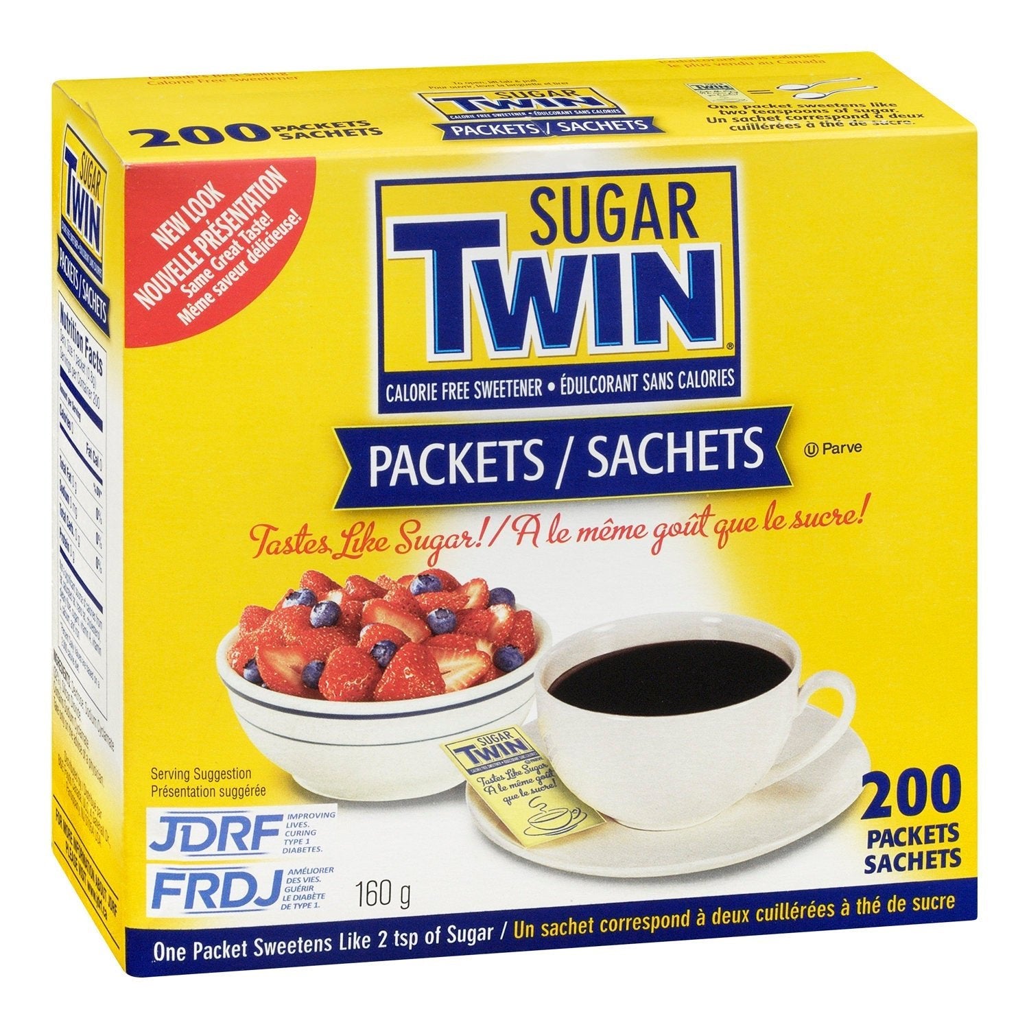 Sweet'N Low Calorie Free Sweetener (200x0.8g) - Brandco Direct Inc