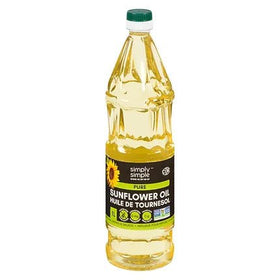 Simply Non GMO Pure Sunflower Oil 1L - Brandco Direct Inc