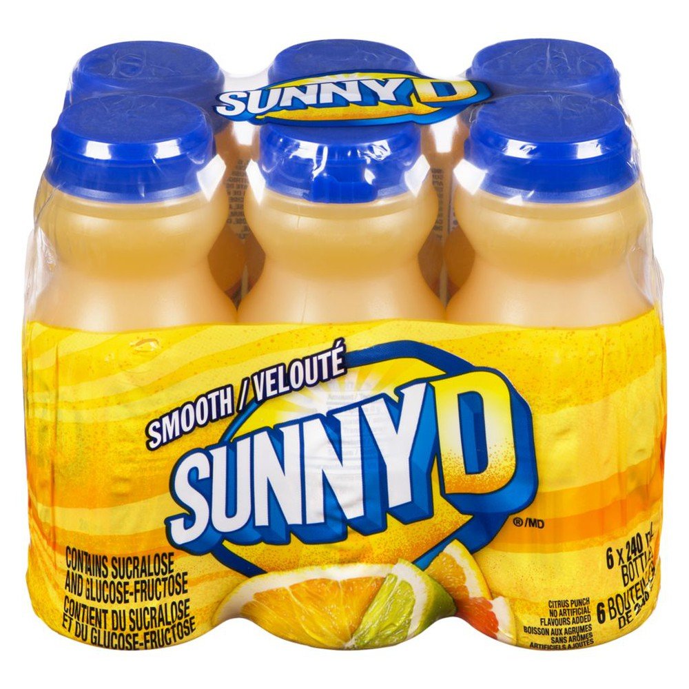 SunnyD Smooth (6x240ml) - Brandco Direct Inc