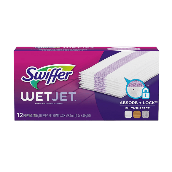 Swiffer Wet Jet Pads (12ct) - Brandco Direct Inc