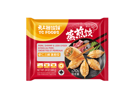 TC Food Pork, Shrimp & Leek Gyoza (680g) - Brandco Direct Inc