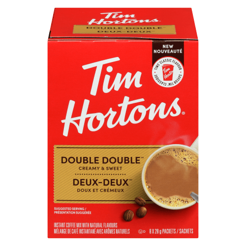 Tim Hortons Double Double Creamy&Sweet Packet (8x28g) - Brandco Direct Inc