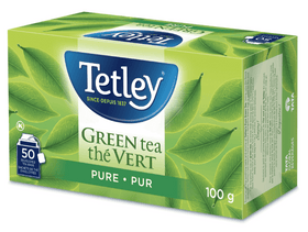 Tetley Pure Green Tea 50's (100g);T20 - Brandco Direct Inc