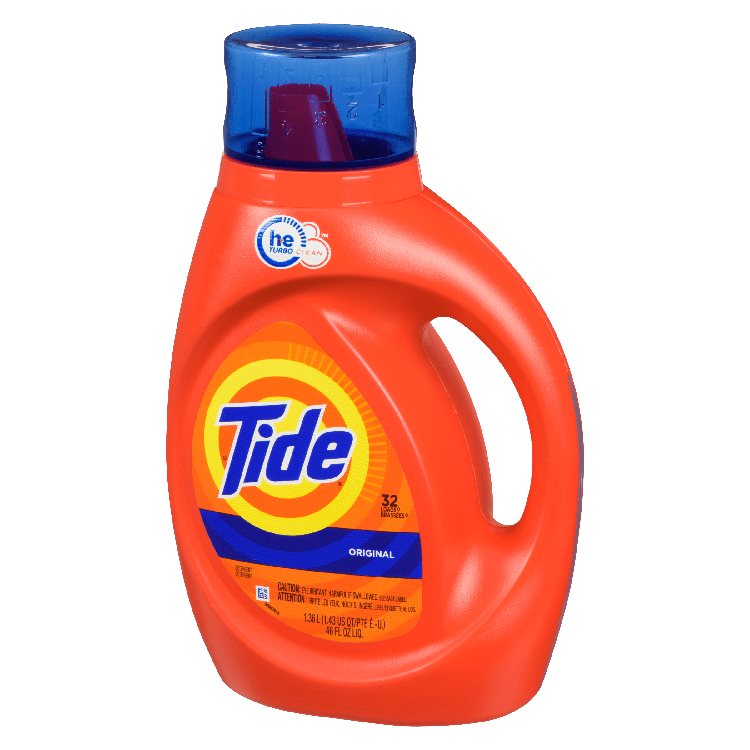 Tide Liquid Laundry Detergent 2X High Efficiency Original 32 Loads (1.36L) - Brandco Direct Inc