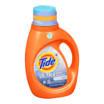 Tide Liquid Laundry Detergent High Efficiency Stain Release Orig 24 Loads (1.36L) - Brandco Direct Inc