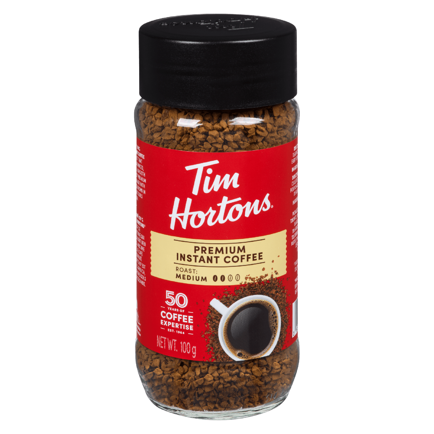 Tim Hortons Premium Instant Coffee Medium (100g) - Brandco Direct Inc