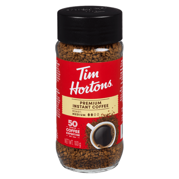 Tim Hortons Premium Instant Coffee Medium (100g) - Brandco Direct Inc