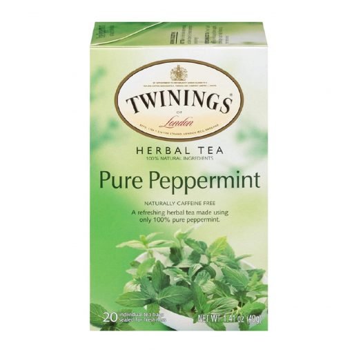 Twinings Pure Peppermint Herbal CF Tea 20s (40g) - Brandco Direct Inc