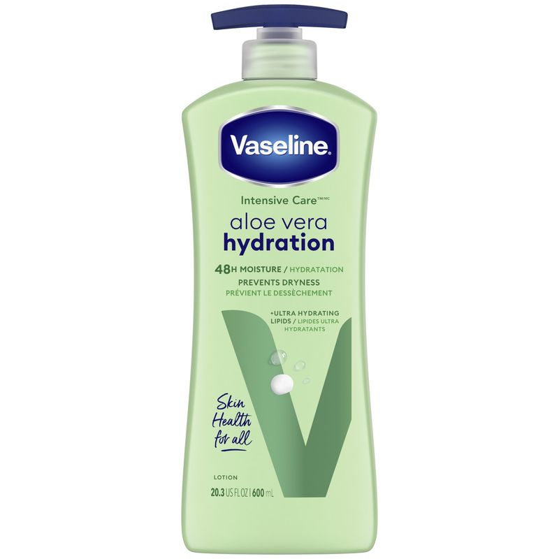 Vaseline Intensive Care Aloe Vera Hydration(600ml) - Brandco Direct Inc