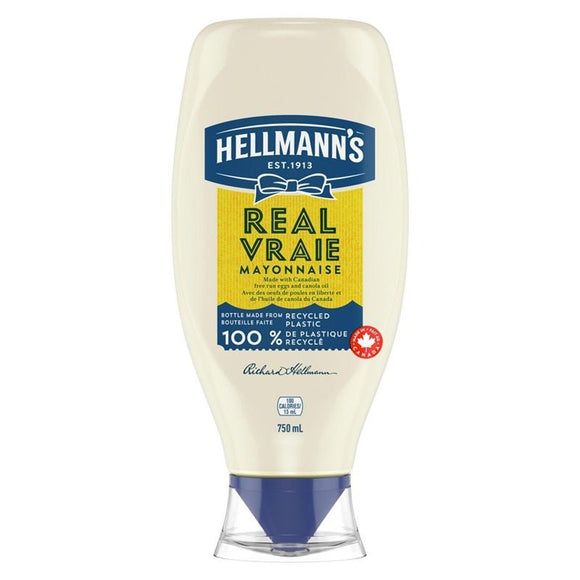 Hellmann's Real Mayonnaise (750ml) - Brandco Direct Inc