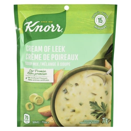 Knorr Cream of Leek Soup Mix (77g) - Brandco Direct Inc