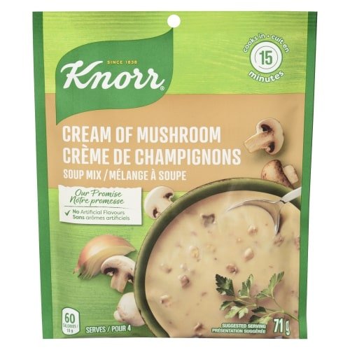 Knorr Cream Of Mushroom Soup Mix (71g) - Brandco Direct Inc