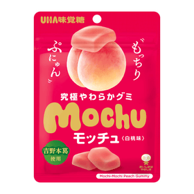 UHA Mochu Soft Gummy Peach (45g) - Brandco Direct Inc