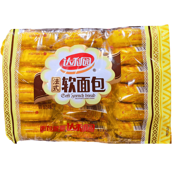 Daliyuan Milk Soft French Bread (360g) - Brandco Direct Inc