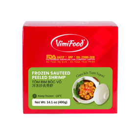 VimiFood Frozen Sauteed Pelled Shrimp (400g) - Brandco Direct Inc