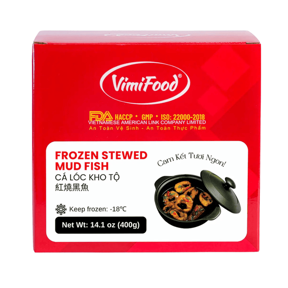 VimiFood Frozen Stewed Mud Fish (400g) - Brandco Direct Inc