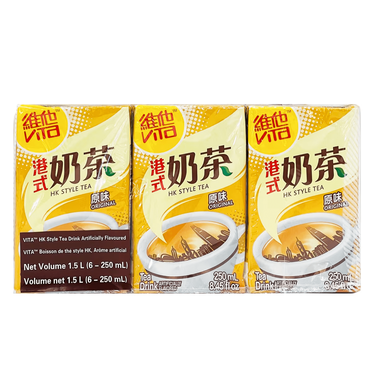 Vita HK Style Original Milk Tea (250mLx6) - Brandco Direct Inc